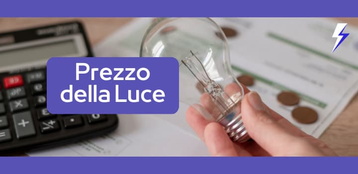 Il prezzo della luce oggi con i vari fornitori